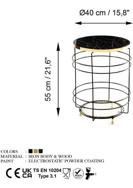 Shb Ahşap Metal Sehpa fırsatları