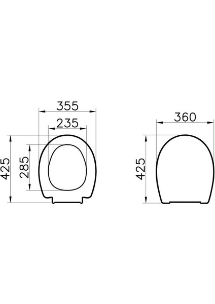 S20 Round Smoothflush Asma Klozet + Vitra Yavaş Kapanır Kapak