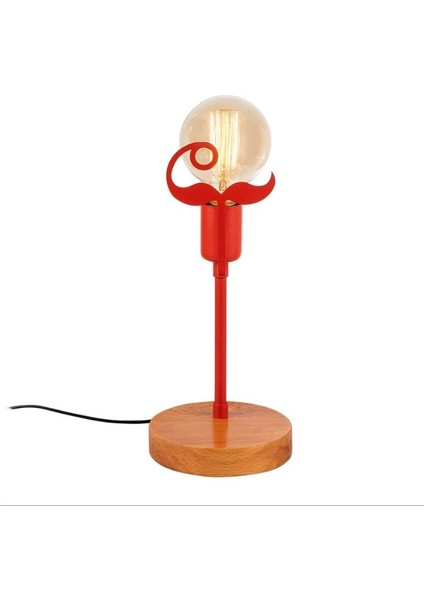 Beamı Metal Motifli Masa Lambası