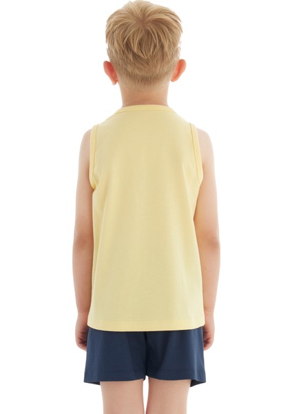 Erkek Çocuk T-Shirt 40751 - Açık Sarı fiyatları