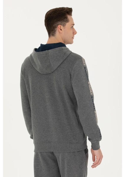 Erkek Kapüşonlu Sweatshirt