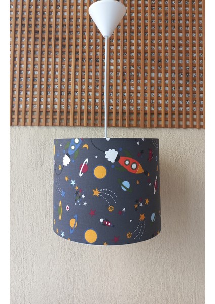 Yıldızlar Kumaş Kaplama Çocuk Odası ve Bebek Odası Avize Aydınlatma Sarkıt fırsatları