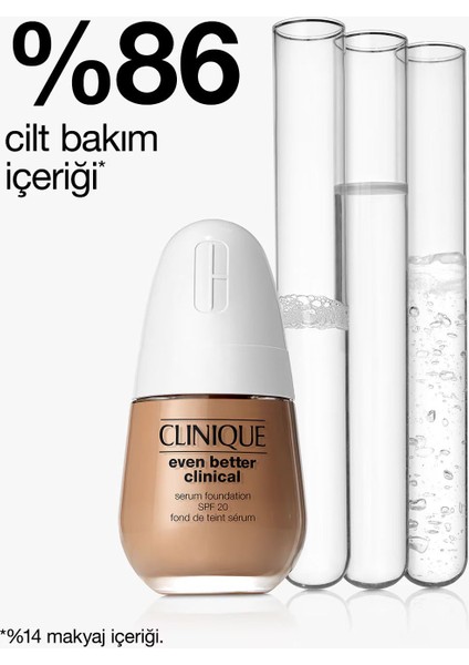 Even Better Clinical™ Serum Fondöten SPF 20 - Renk: WN 64 Butterscotch (MF) - 30ml