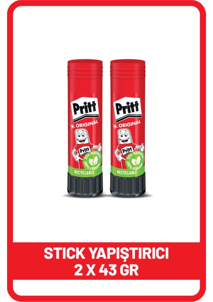 Stick Yapıştırıcı 43 gr - 2 Adet
