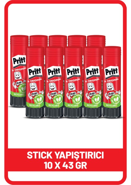 Stick Yapıştırıcı 43 Gr. -10 Adet