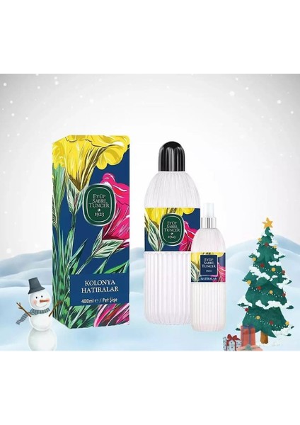 Hatıralar Kolonya 400 ml Pet Şişe - 150 ml Sprey