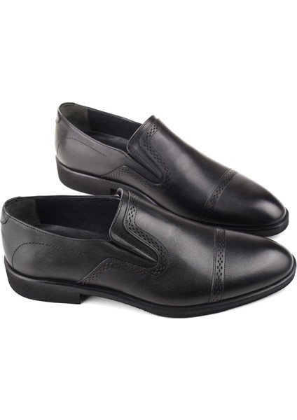 Hakiki Deri Termo Taban Bağcıksız Klasik Erkek Ayakkabı modelleri