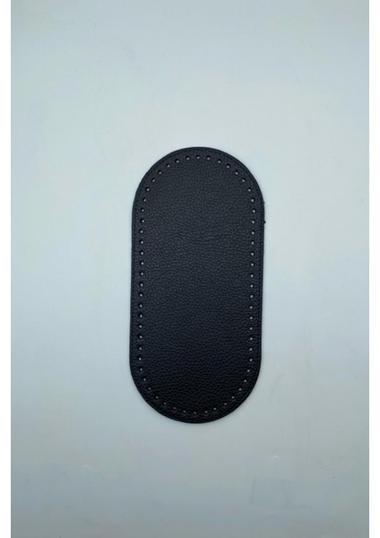 Oval Çanta Tabanı Siyah 27X13CM