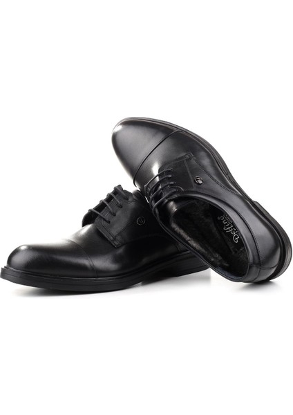 321 Erkek Hakiki Deri Bağcıklı & Kürklü Kauçuk Klasik Ayakkabı indirimleri
