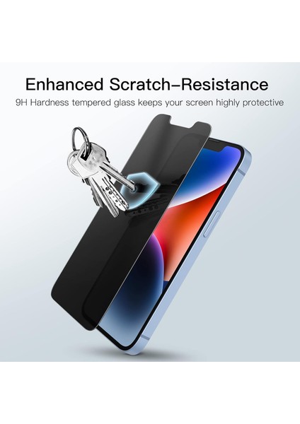 Apple iPhone 16E Için Ekran Koruyucu Darbelere Karşı Koruyucu Hayalet Seramik Parmak Izi Tutmaz Cam indirimleri