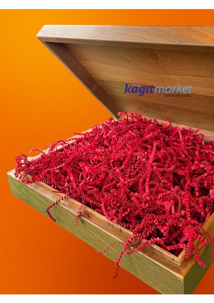 500 gr Zigzag Kırpık Kağıt , Kırpıntı Kağıt * Kırmızı