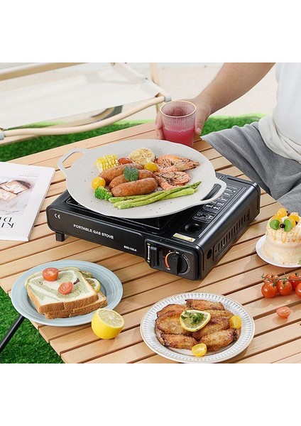 Taşınabilir Katlanabilir 2900W Gazlı Ocak Açık Kamp Ocağı Ocağı (Yurt Dışından)