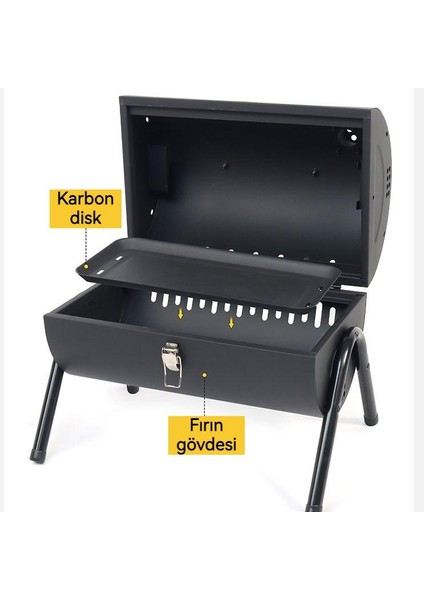 Çift Taraflı, Taşınabilir, Taşınabilir, Kömür Izgarası, Açık Hava Kamp Sobası, Tencere (Yurt Dışından) fırsatları