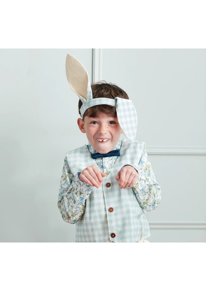 - Ekose Tavşan Kostüm Seti / 3-6 Yaş fiyatları