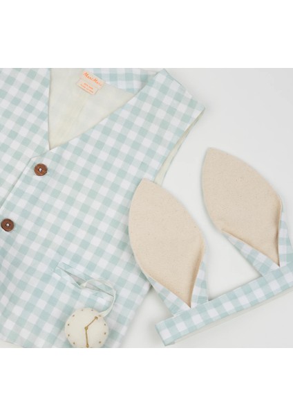 - Ekose Tavşan Kostüm Seti / 3-6 Yaş fırsatları