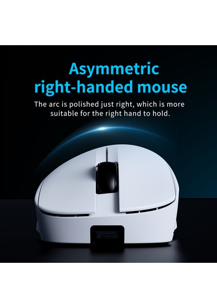 AJ179V2 3 Modlu 1000Hz 12.000 Dpı Manyetik Şarj Istasyonlu Paw 3311 Optik Sensör Gaming Mouse AJ179 V2