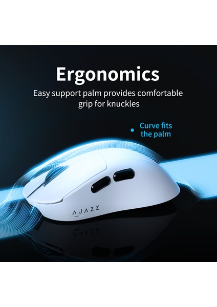 AJ179V2 3 Modlu 1000Hz 12.000 Dpı Manyetik Şarj Istasyonlu Paw 3311 Optik Sensör Gaming Mouse AJ179 V2