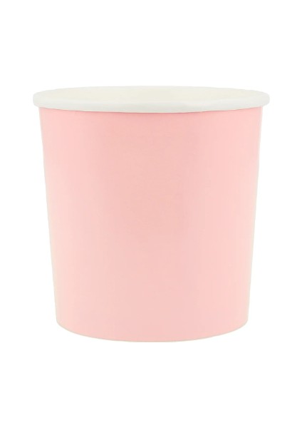 - Cotton Candy Pink Cups - Pamuk Şeker Pembesi Bardaklar ( x 8)