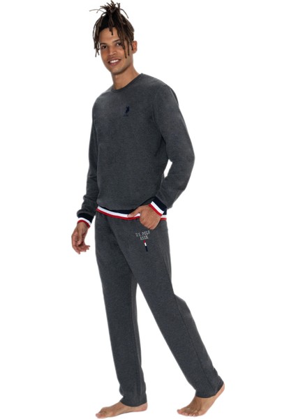 Erkek Antrasit Melanj Pijama Takım 18920 fiyatları