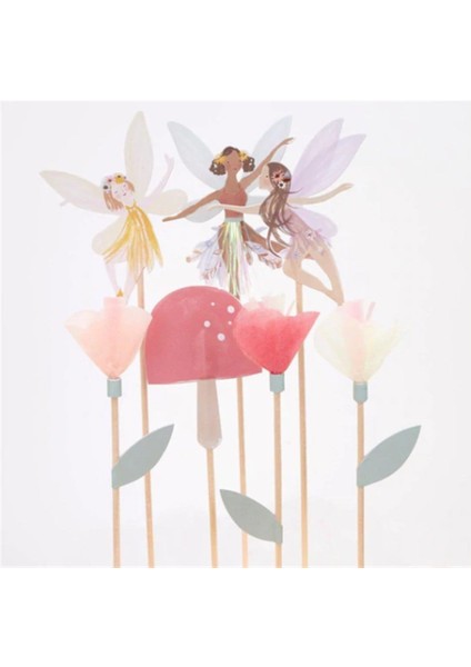 - Fairy Cake Topper - Peri Kızı Pasta Süsü modelleri