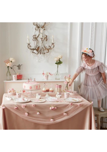 - Ballerina Plates - Balerin Tabaklar - 8'li