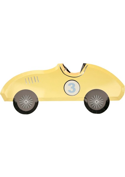- Race Car Plates - Yarış Arabası Tabak - 8'li fırsatları