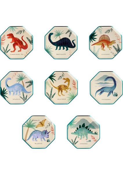 - Dinosaur Plates - Dinozor Tabak