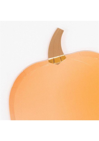 - Ombre Halloween Pumpkin Plates - Pastel Balkabağı Tabaklar modelleri