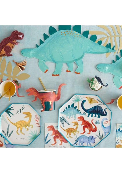 - Stegosaurus Platters - Dinozor Servis Tabağı fiyatları