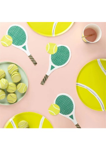 - Tennis Plates - Tenis Tabaklar - 8'li