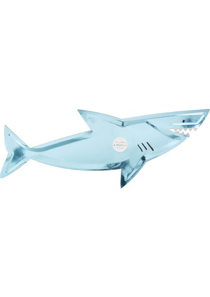 - Shark Platters - Köpek Balığı Servis Tabakları - 4'lü
