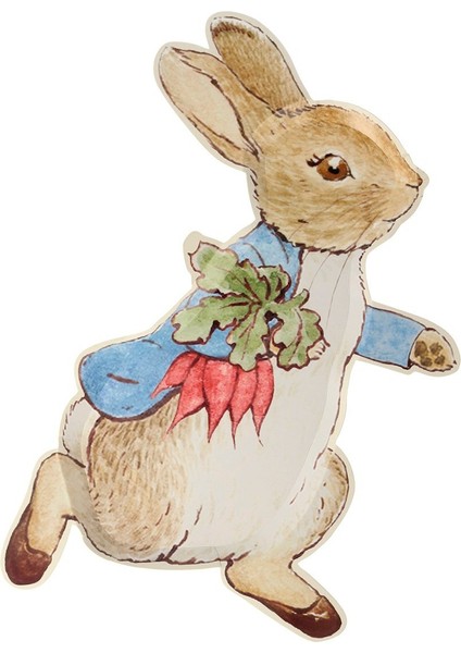 - Peter Rabbit Plates - Peter Rabbit Tabak - 12'li