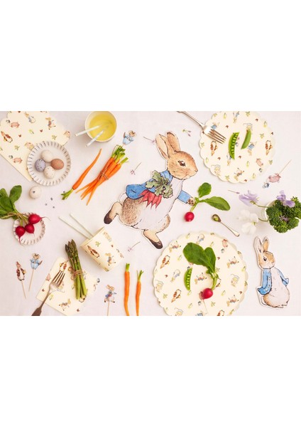 - Peter Rabbit Plates - Peter Rabbit Tabak - 12'li modelleri