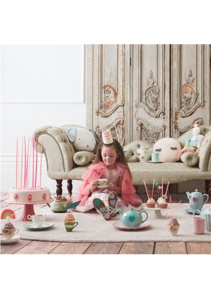 - Pink Tall Tapered Candles - Pembe Uzun Mumlar modelleri