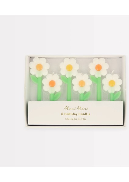 - Daisy Candles - Papatya Mumlar ( x 6) modelleri