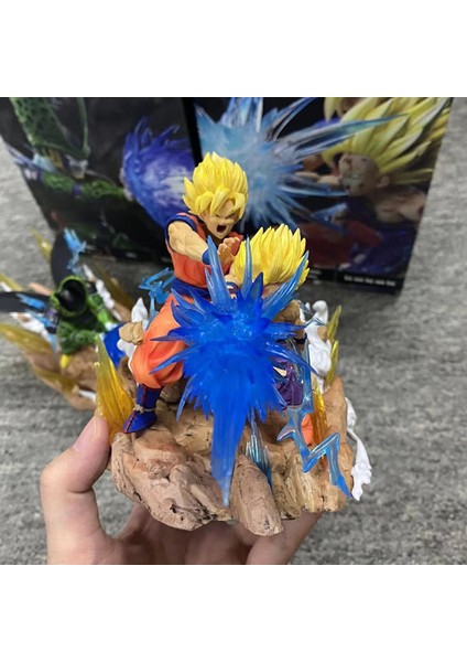 Dragon Ball Sky Top Ikinci Bölüm Shalu Wukong Baba ve Oğul Dalga Sahnesi Figure Oyuncak Modeli Çocuk Oyunu Oyuncakları (Yurt Dışından) fiyatları