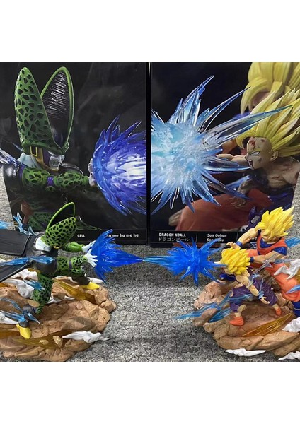 Dragon Ball Sky Top Ikinci Bölüm Shalu Wukong Baba ve Oğul Dalga Sahnesi Figure Oyuncak Modeli Çocuk Oyunu Oyuncakları (Yurt Dışından) modelleri