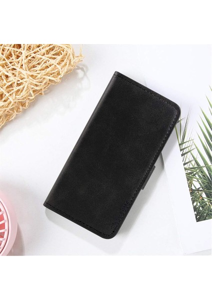 Iphone 16 Plus Uyumlu Kılıf Deri Görünümlü Kapaklı Kartlıklı Standlı Kamera Koruyuculu Kapak indirimleri