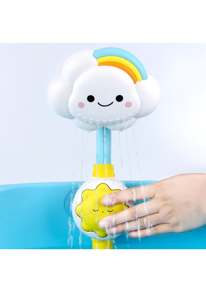 Çocuk Gökkuşağı Duş Banyo Oyuncakları Banyo Su Oyuncakları (Yurt Dışından)