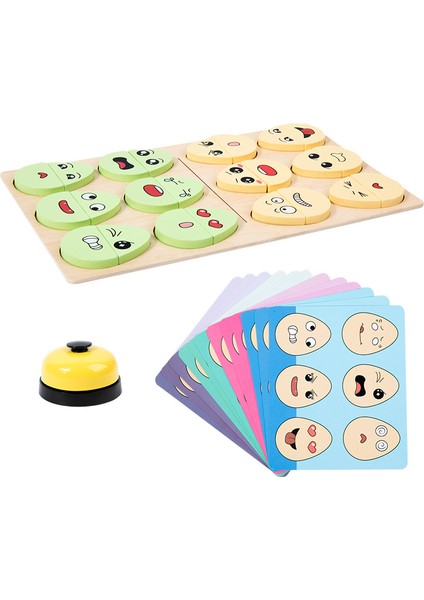 Çocuklar Emoji Eşleştirme Oyunu Eğitim Oyuncakları Interaktif Eğitici Oyuncaklar (Yurt Dışından)