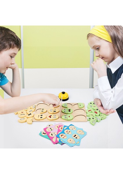 Çocuklar Emoji Eşleştirme Oyunu Eğitim Oyuncakları Interaktif Eğitici Oyuncaklar (Yurt Dışından) modelleri