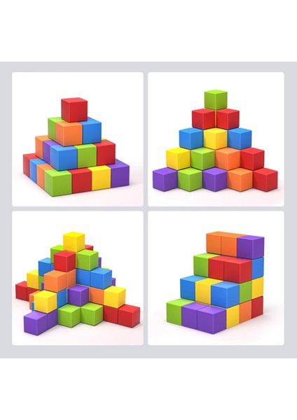 Çocuklar Için Bulmaca Bulmaca Oyuncak 3 Yaş Üstü 50 Kare Blok Matematik Öğretim Yardımcısı (Yurt Dışından) fiyatları