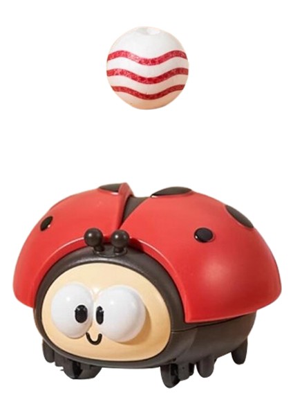 Children's Educational Toys USB Charging Ladybug Suspension Ball Over 3 Years Old Toys (Yurt Dışından)