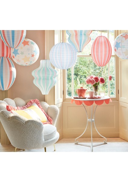 - Stripy Lanterns - Çizgili Fenerler (3'lü) fiyatları