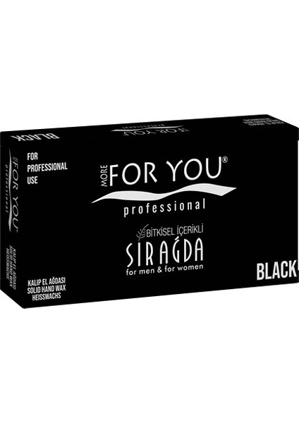 Bitkisel Kalıp Sir Ağda (Black) 500 ml