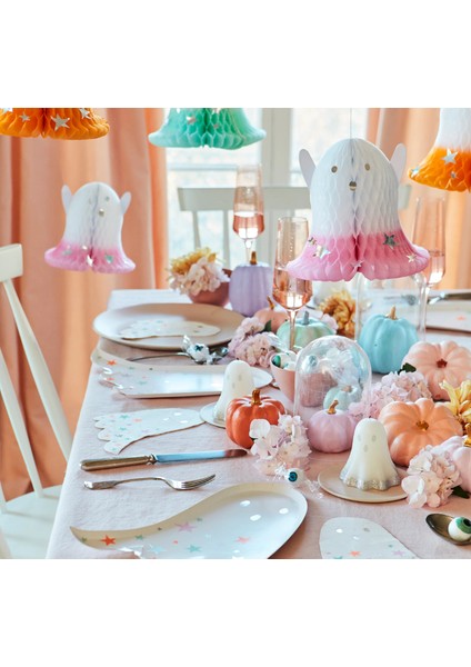 - Ombré Ghost Hanging Decorations - Neon Detaylı Hayalet Asılan Süsler (6'lı) fiyatları