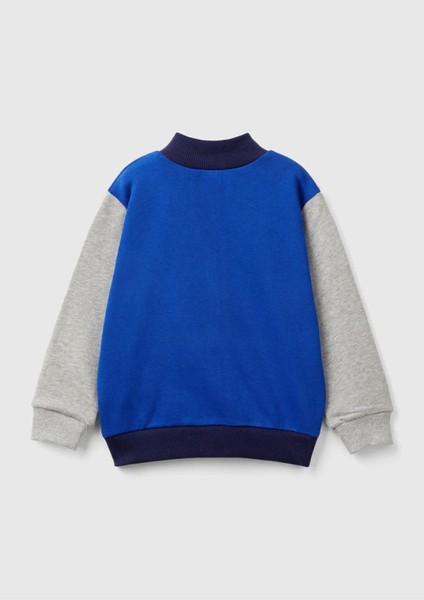 Erkek Mavi Sweatshırt (Model Kodu: 224a3j70g5033 )