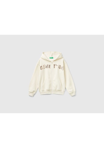 Kadın / Kız Ekru Sweatshırt (Model Kodu: 39M2C504F )