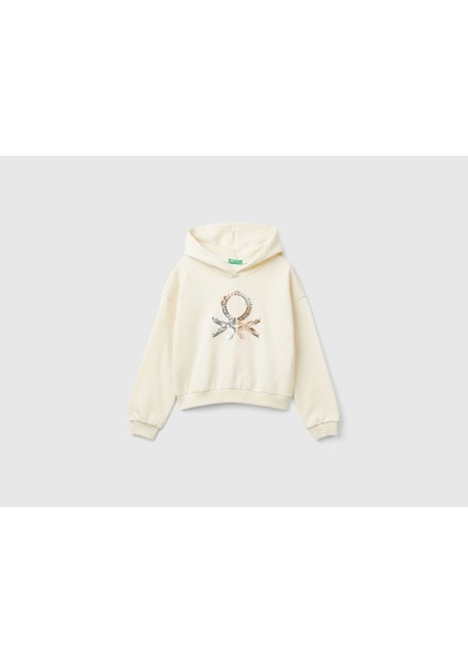 Kadın / Kız Ekru Sweatshırt (Model Kodu: 39M2C203W )