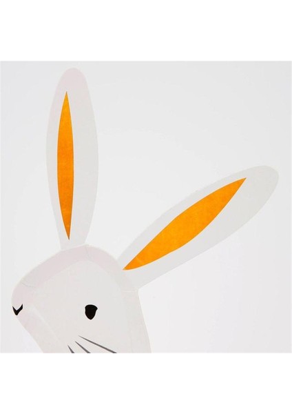 - Bunny In Hat Shaped Plates - Sihirbaz Şapkası Tabak
